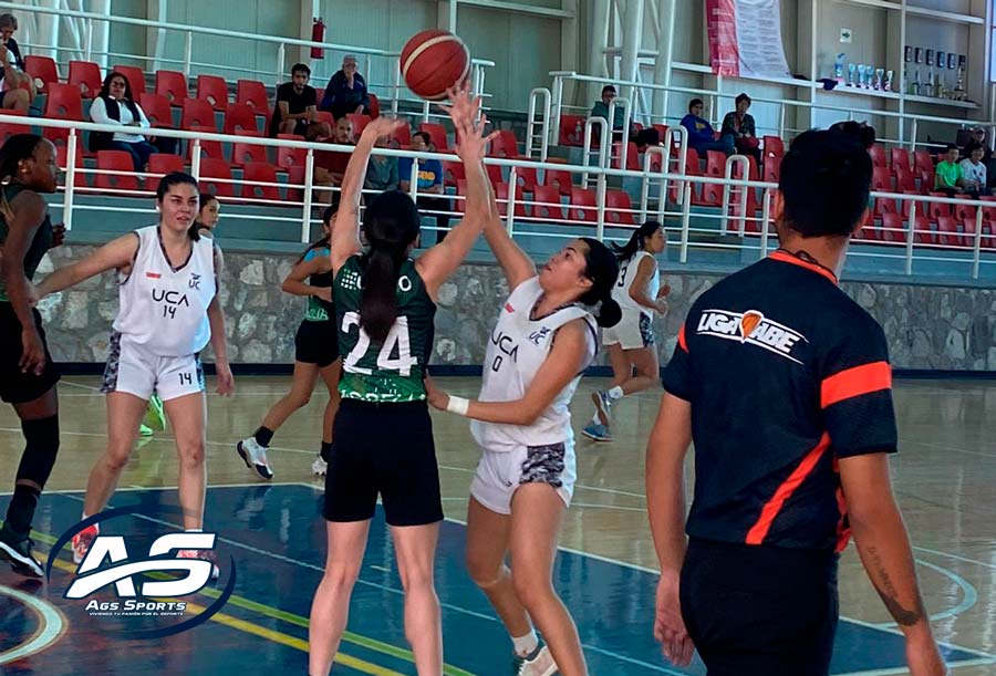 Triple victoria para las jovencitas de la Universidad Cuauhtémoc de Aguascalientes, en actividad de la Liga ABE.