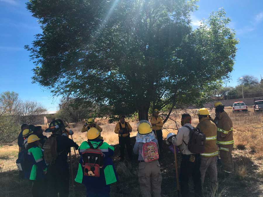 Jesús María listo para emergencias en incendios forestales luego de recibir su personal recibió el curso “Primer Respondiente de Incendios Forestales" que impartió la CONAFOR