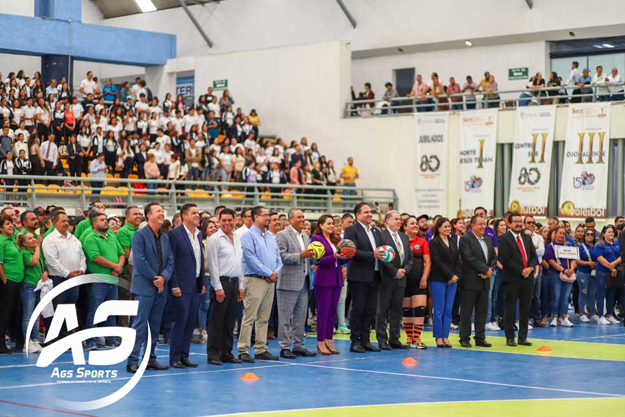 Tere Jiménez inaugura las jornadas Deportivas, Culturales y Pedagógicas del Magisterio en Aguascalientes