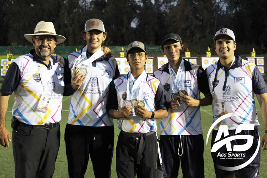 Aguascalientes suma 9 medallas en el inicio del tiro con arco en los Juegos CONADE 2024