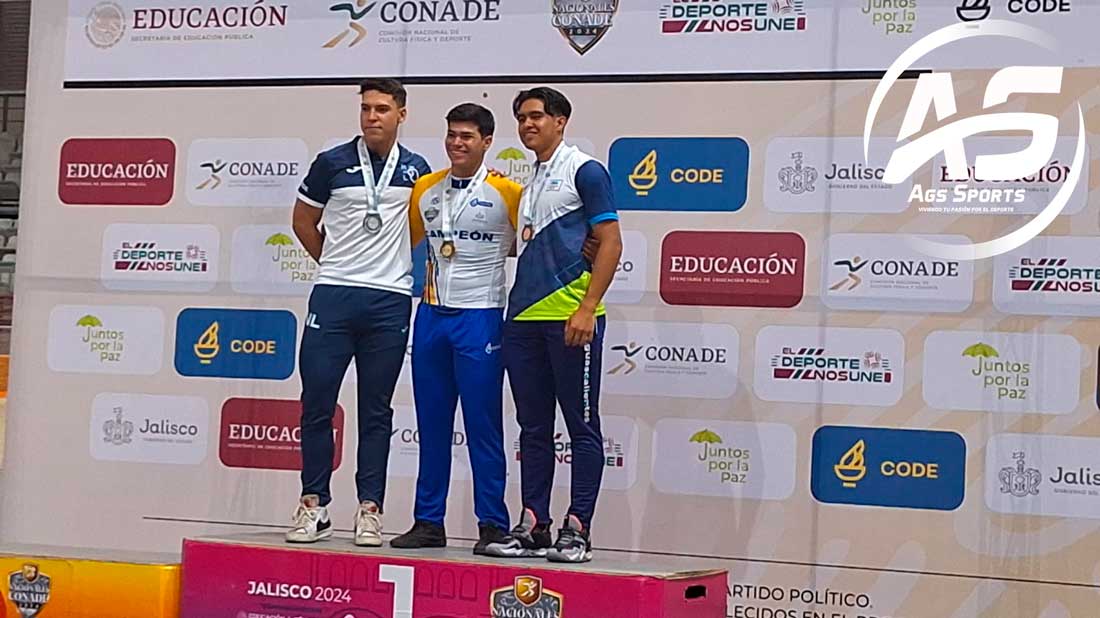 Bronce para Aguascalientes en el ciclismo de los Juegos CONADE 2024