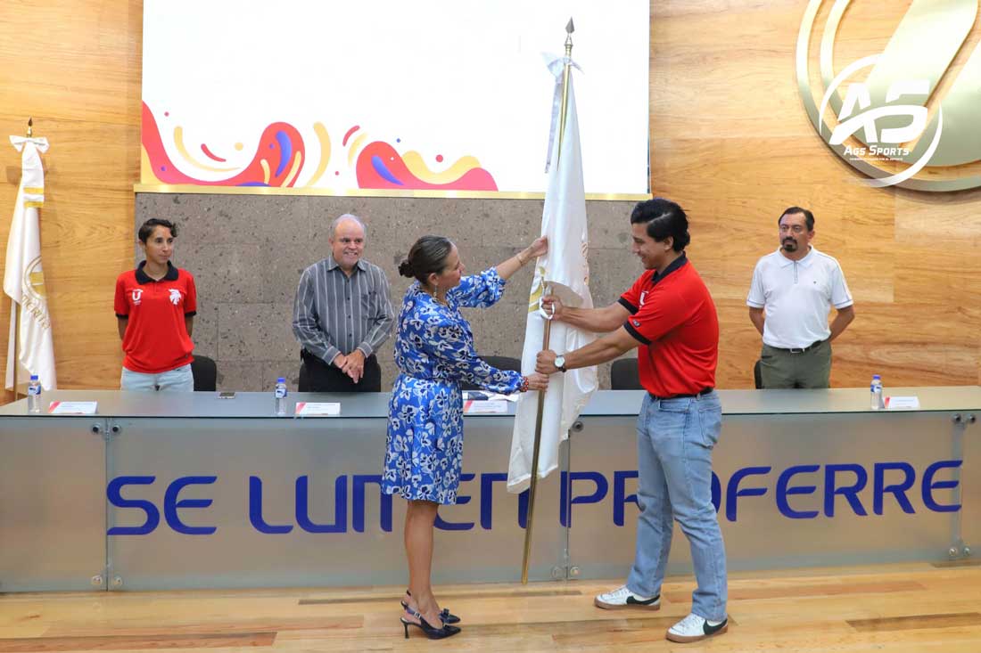 Fueron abanderados los atletas de la UAA rumbo a la Universiada Nacional