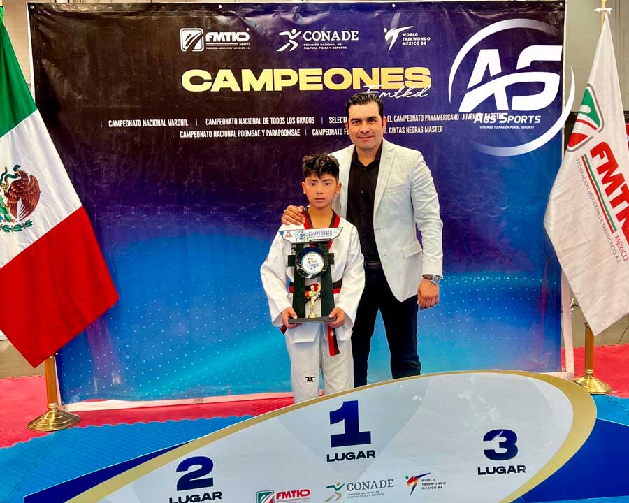 Hidrocálido es subcampeón nacional de taekwondo