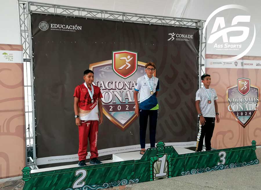 Hidrocálido logra el oro en triatlón en los juegos nacionales conade 2024