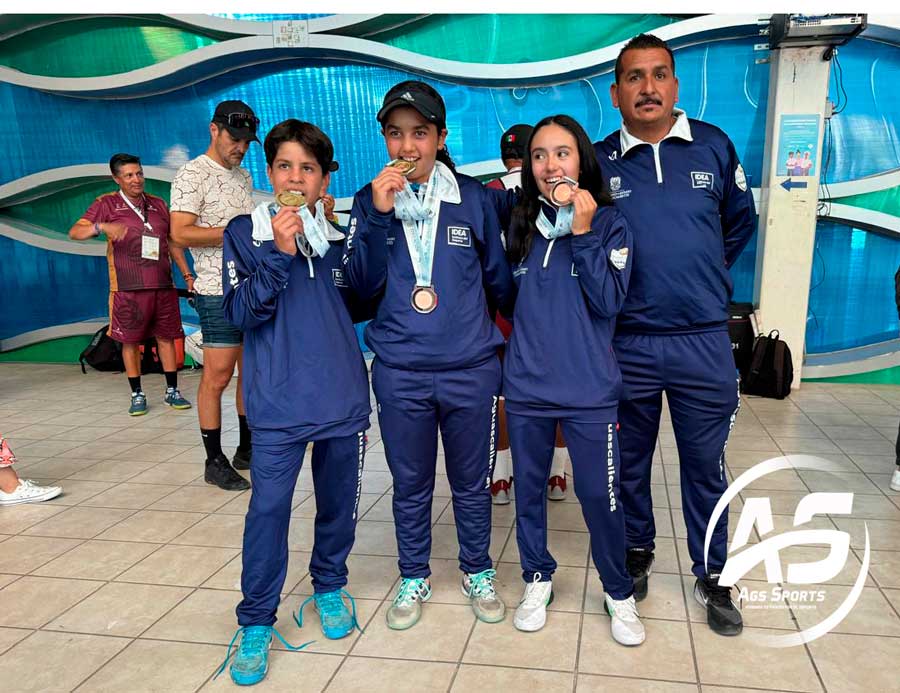 Históricas medallas de tenis para Aguascalientes en Juegos CONADE