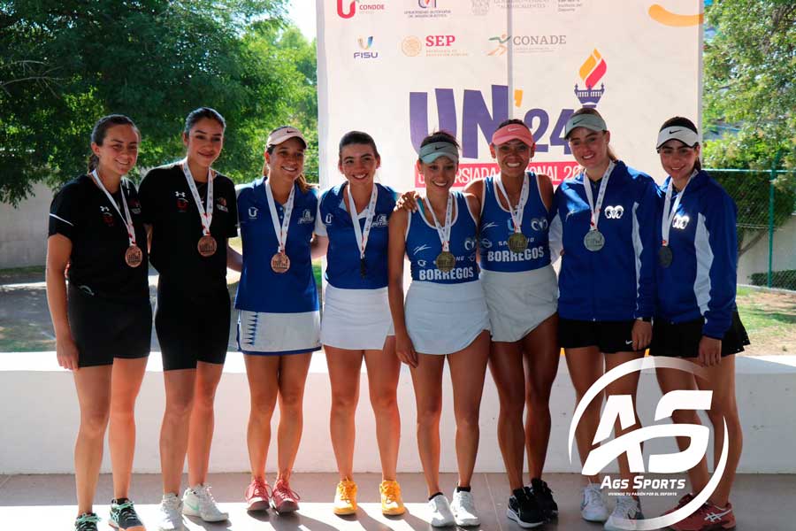 ITESM domina el tenis de la Universiada Nacional 2024.