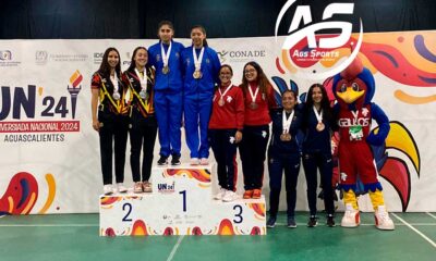 La UAA sumó una medalla más en la Universiada Nacional en el Badminton