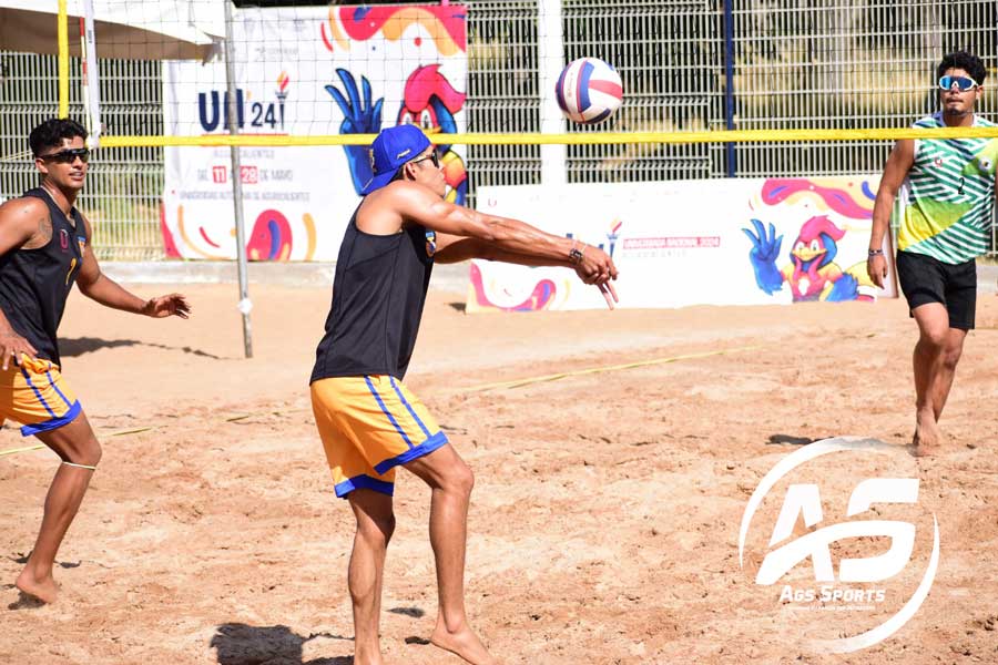 Listas las finales del voleibol de playa en la Universiada Nacional