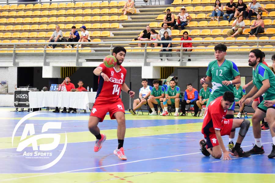 Se definen a los clasificados a los cuartos de final del handball en la Universiada Nacional 2024 en Aguascalientes.