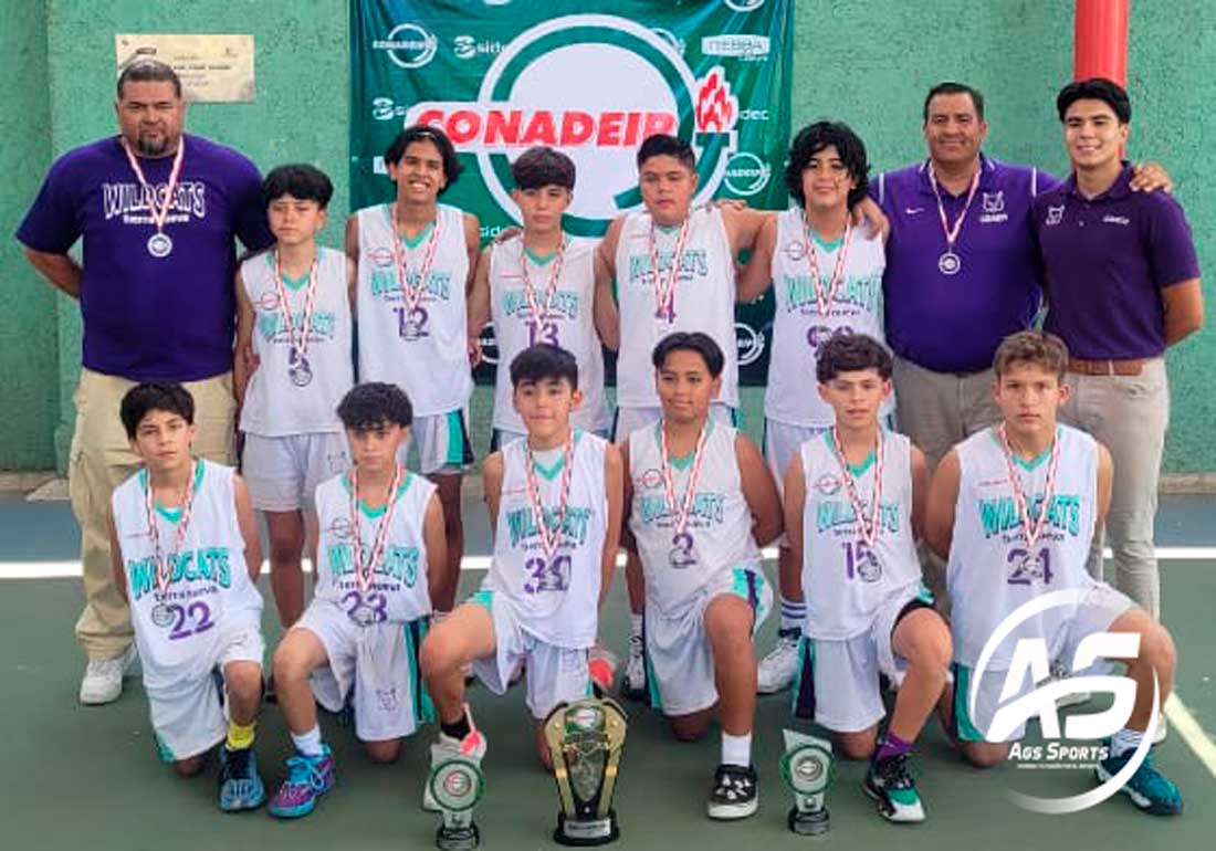 Tierra Nueva Subcampeón Nacional de Infantil Mayor de basquetbol de CONADEIP