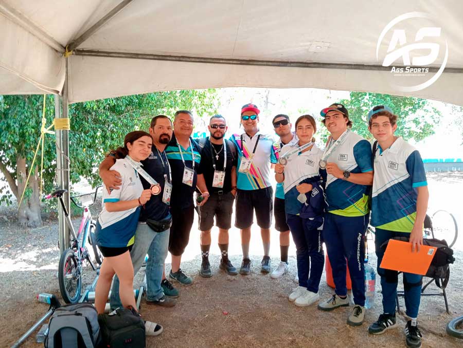 17 medallas en ciclismo para Aguascalientes en los Juegos Nacionales CONADE 2024