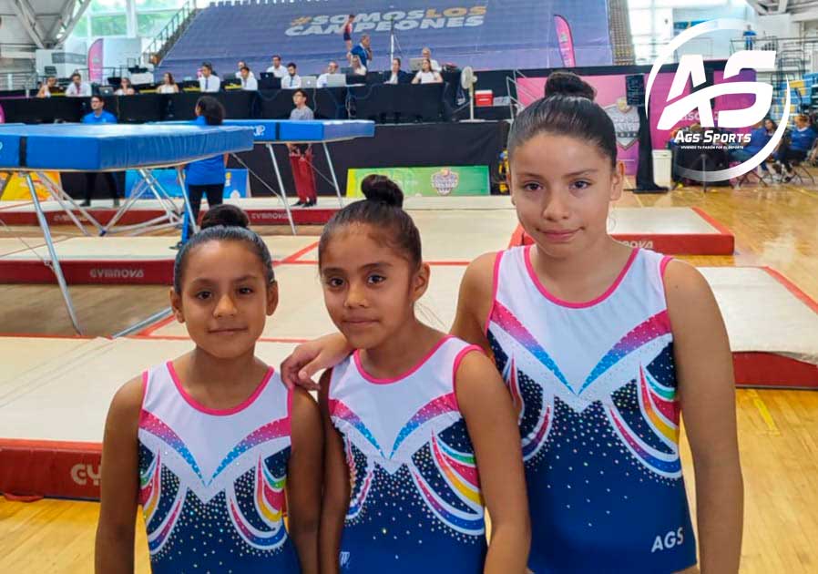 Aguascalientes gana oro y bronce en la gimnasia de trampolín en los Juegos Nacionales CONADE 2024.