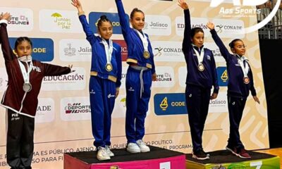 Aguascalientes sigue ganando medallas en la Gimnasia de Trampolín de los Juegos CONADE 2024