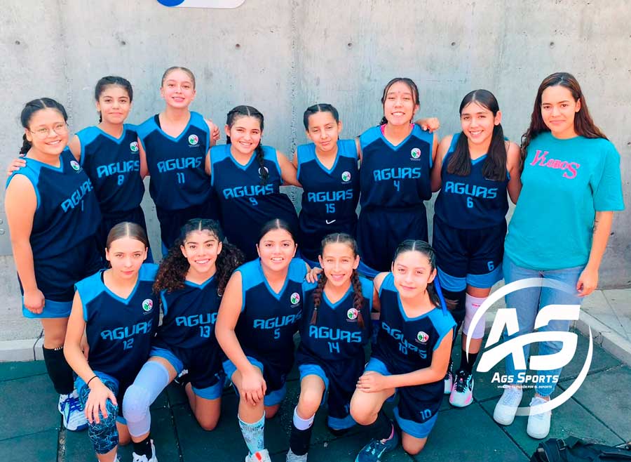 Aguascalientes sobresale en el basquetbol de la Olimpiada Federada 2024