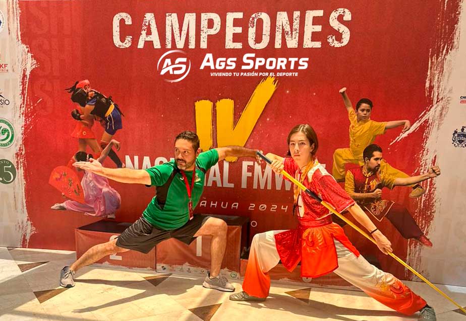 Aguascalientes triunfa en el campeonato nacional de wushu 2024