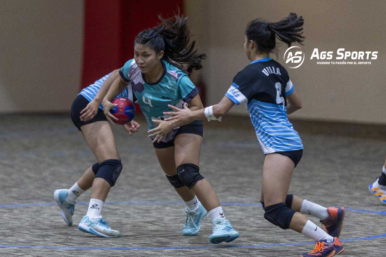 Avanzan equipos de Aguascalientes a cuartos de final en el Handball de los Juegos CONADE 2024