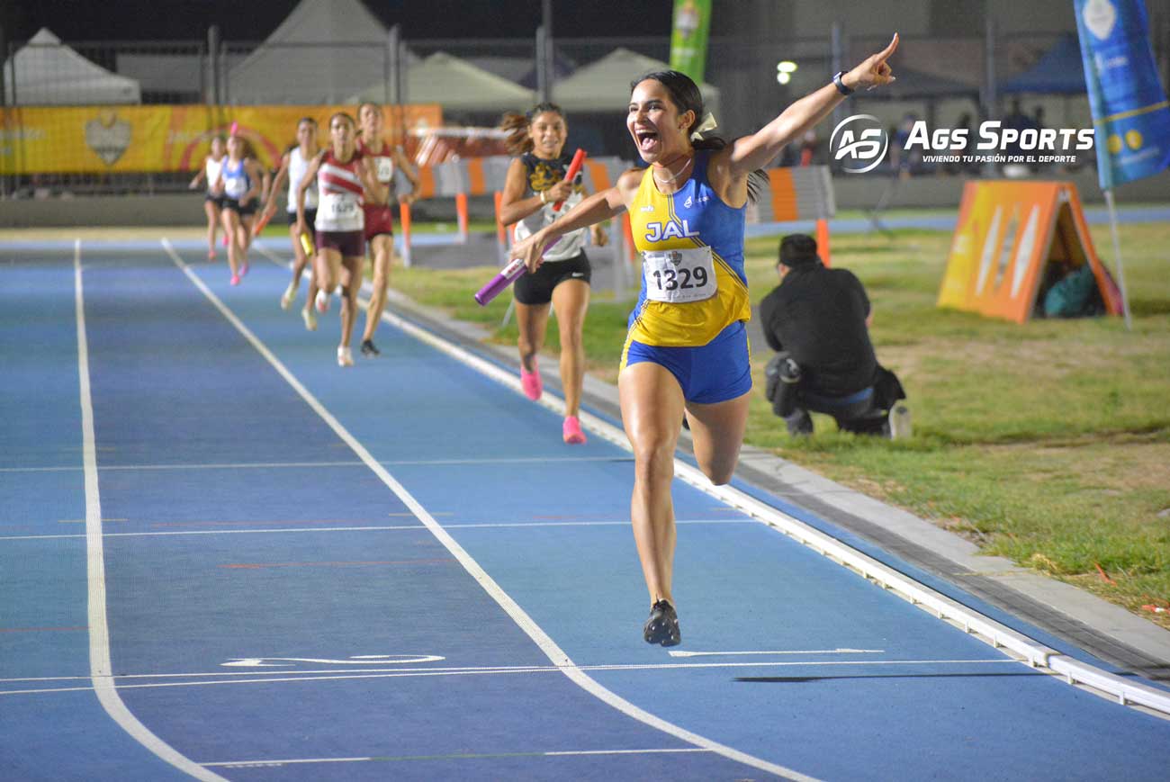 Nuevo récord en los relevos mixtos del atletismo para Jalisco en los Juegos CONADE 2024