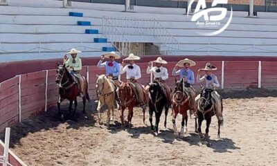 Rancho El Potrillo se lució en el último día del Estatal Charro Infantil y Juvenil en Jesús María.