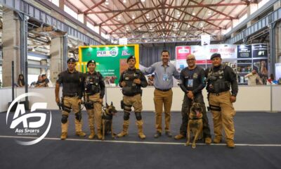 Realiza exhibición, el grupo K9 de Jesús María