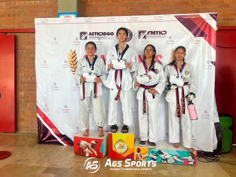 Aguascalientes triunfa en la Copa Laguna de taekwondo