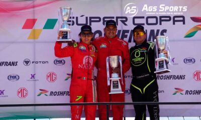 Apretada victoria logró Santiago Tovar en los Tractocamiones en la Super copa en Aguascalientes