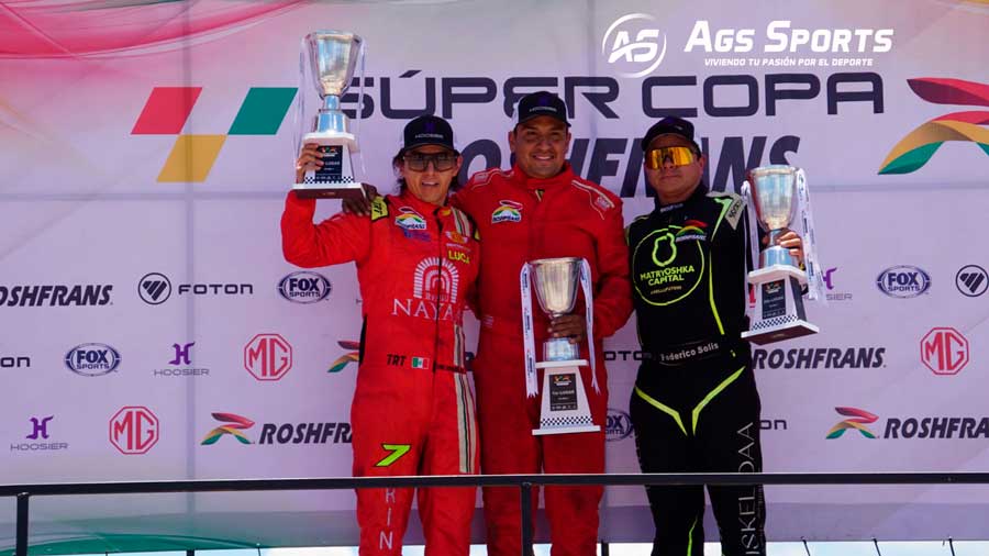 Apretada victoria logró Santiago Tovar en los Tractocamiones en la Super copa en Aguascalientes