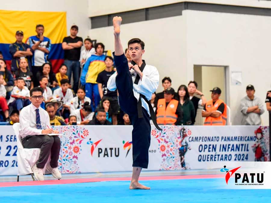 Brillan hidrocálidos en el Panam Series de Taekwondo