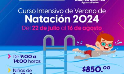 Cómo inscribirse en los Cursos de Verano 2024 deportivos y de natación en Aguascalientes