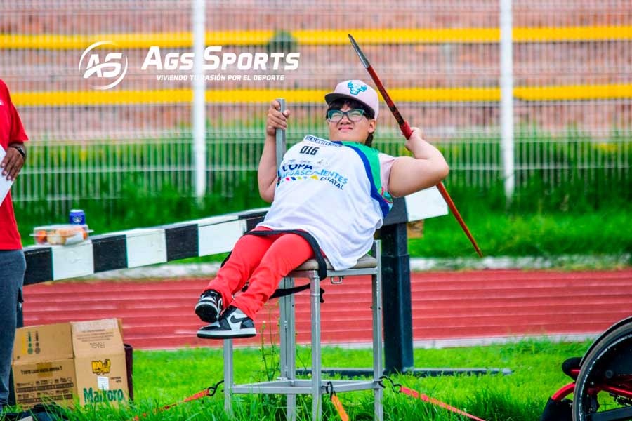 Gran nivel en la Copa Nacional de Atletismo del Deporte Adaptado en Aguascalientes.