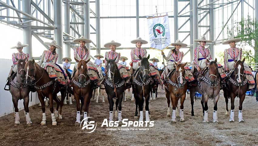 Herencia Charra se metió entre las seis primeras escaramuzas juveniles del Nacionalito 2024