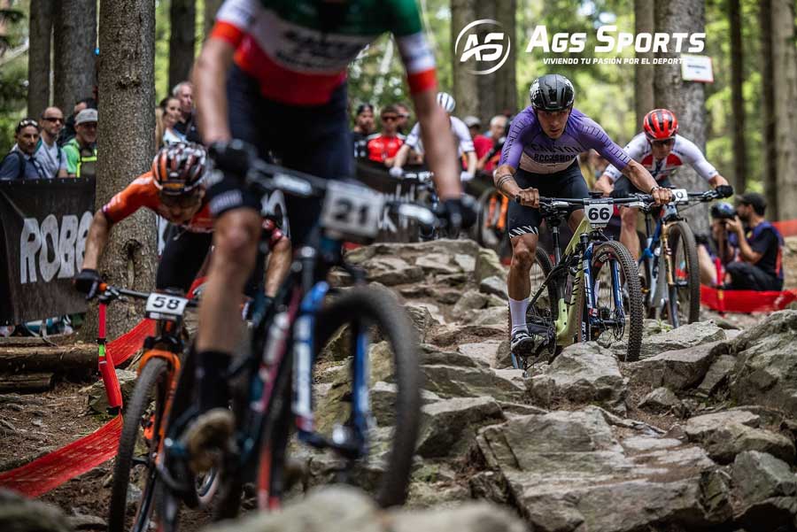 Hidrocálido Adair Gutiérrez escalar posiciones en la Copa del Mundo UCI MTB