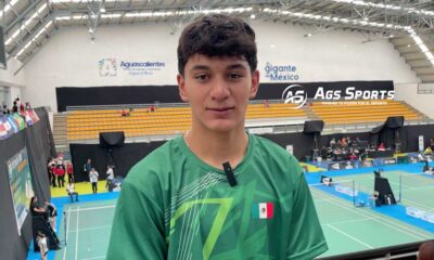 Hidrocálido asegura medalla para México en el Panamericano Junior de Bádminton 2024