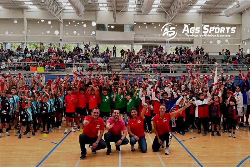 Se llevó a cabo la inauguración del Mini Handball Fest 2024 en Aguascalientes