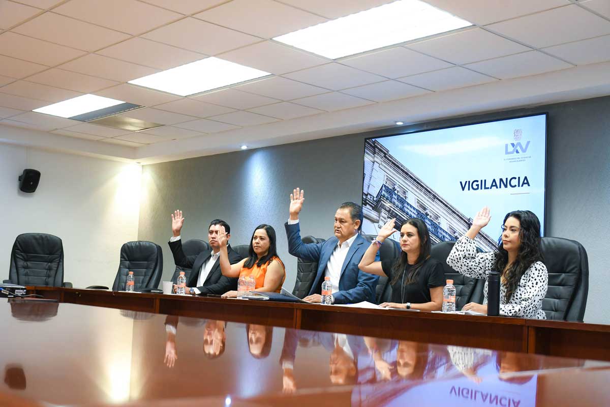 Comisión de Vigilancia del Congreso de Aguascalientes aprobó reforma para establecer apartado de presupuesto participativo en Ley