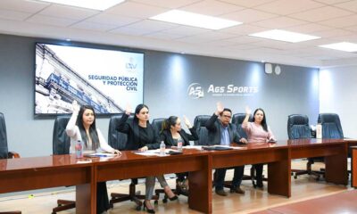 Llevan a cabo informe de labores de la comisión de seguridad pública y protección civil del Congreso de Aguascalientes