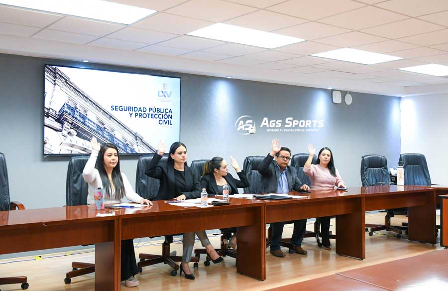 Llevan a cabo informe de labores de la comisión de seguridad pública y protección civil del Congreso de Aguascalientes