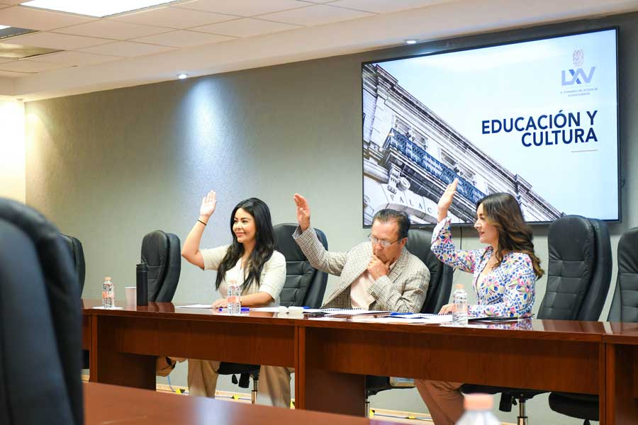 Comisión de Educación del Congreso de Aguascalientes aprobó nuevo ordenamiento en materia de bibliotecas públicas y fomento a la lectura