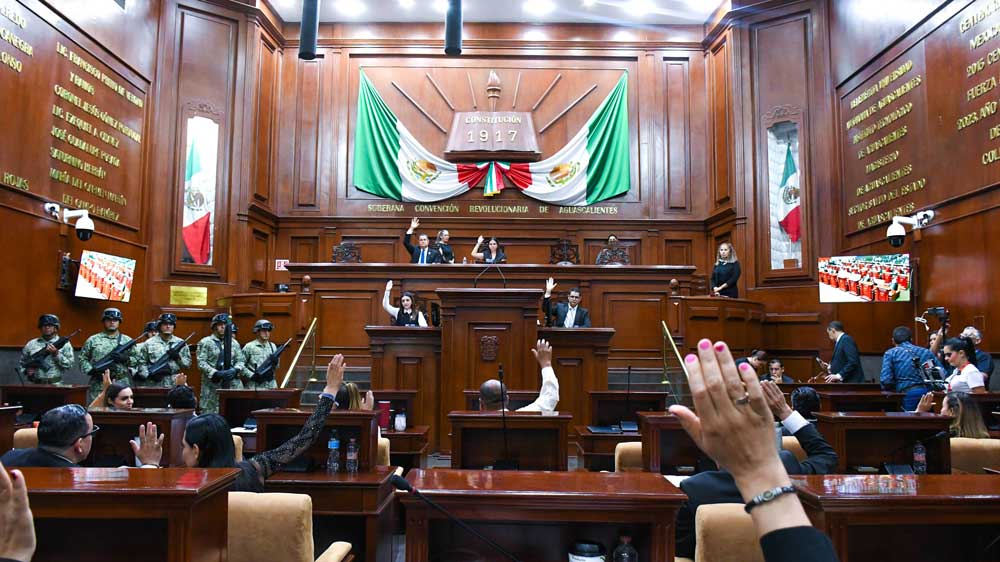 La LXV legislatura del Congreso de Aguascalientes clausuró su último periodo ordinario de sesiones