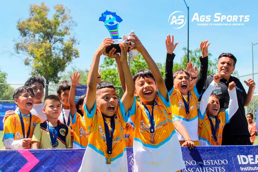 Definen campeones en la etapa municipal de Futbol 7 de la 2da edición de la Copa Aguascalientes 2024