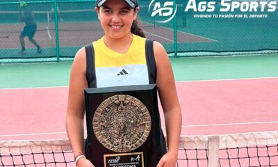 Doble título de campeón para Aguascalientes en el Nacional U-14 de tenis de la FMT