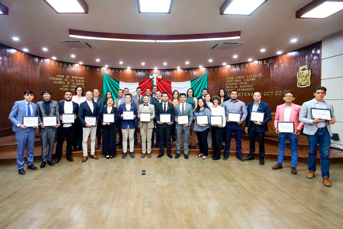 Entregan el Premio Municipal al Mérito Deportivo 2024 en Aguascalientes.