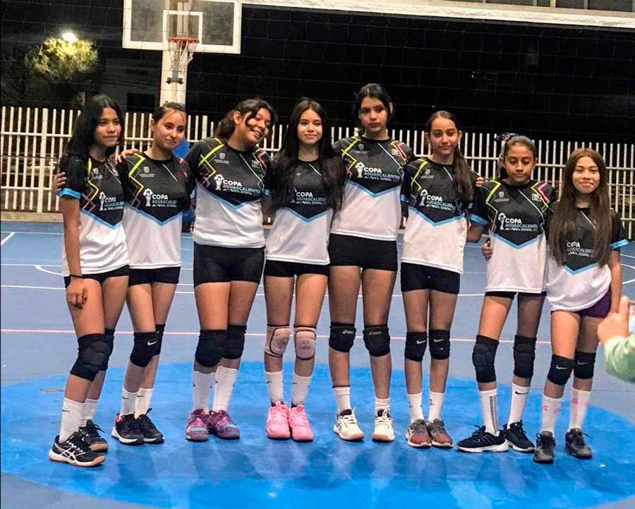 Equipo de voleibol de Aguascalientes viajará a Colombia