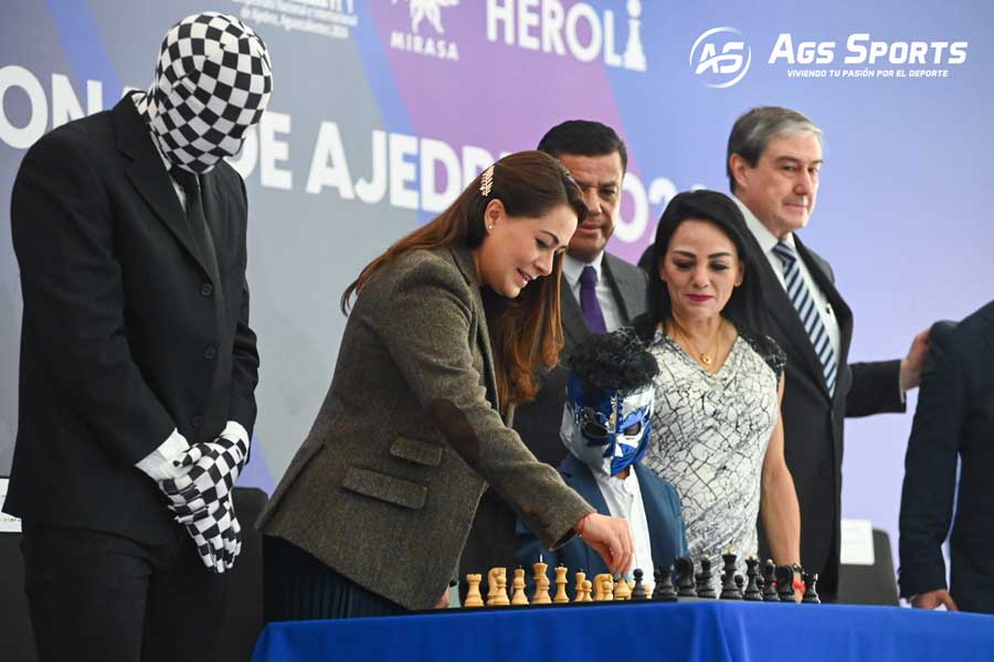 Fue inaugurado el Campeonato Nacional e Internacional de Ajedrez 2024 en Aguascalientes