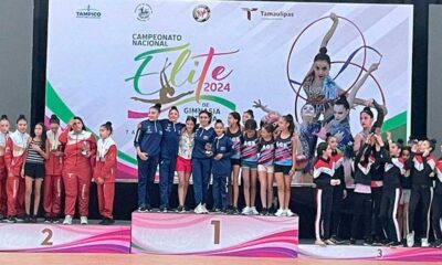 Gimnastas de la escuela del IDEA Brillan en el Nacional Élite 2024