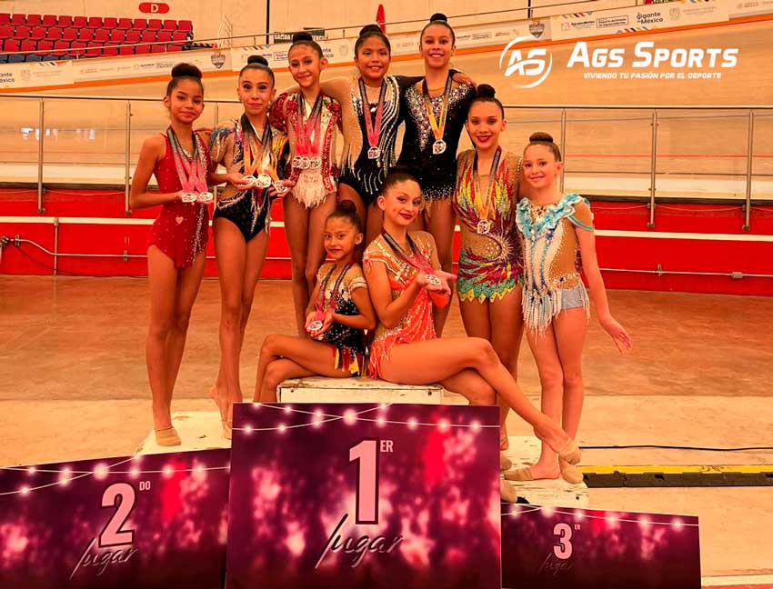 Kalinka es campeón del Estatal de Gimnasia 2024