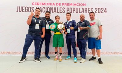 Oro y bronce para Aguascalientes en el boxeo de los Juegos Populares 2024