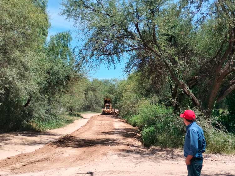 Productores de Jesús María se benefician con la rehabilitación de caminos saca cosechas