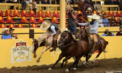 Se lucen los Charros JG de Aguascalientes en el Lienzo Santa María