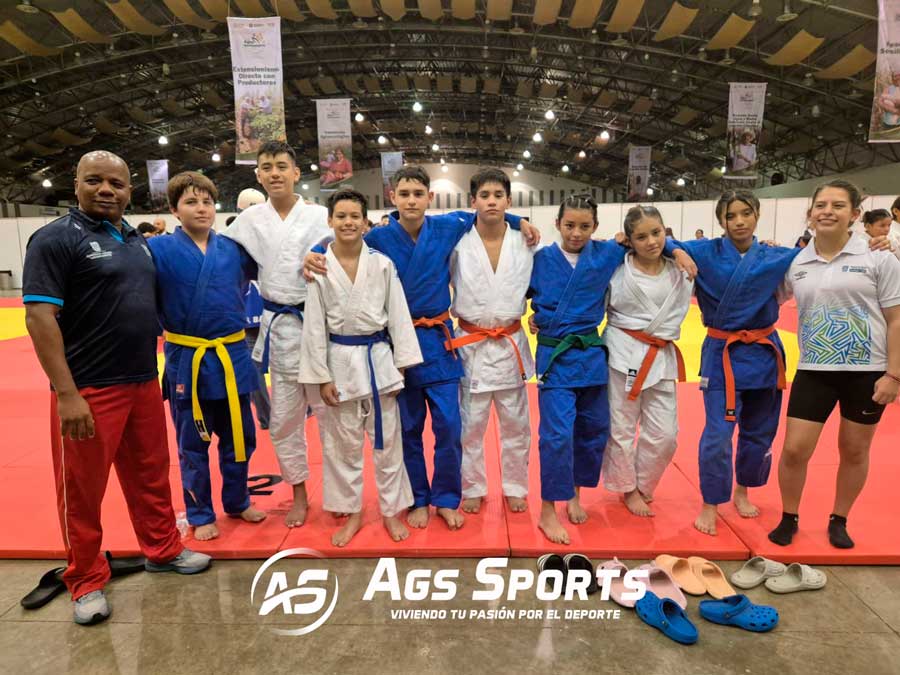 Suben judokas de Aguascalientes al podio en Nacional en Boca del Río