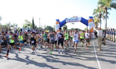 Todo un éxito la 1er carrera Lanceros del Bachillerato Militarizado de Aguascalientes.